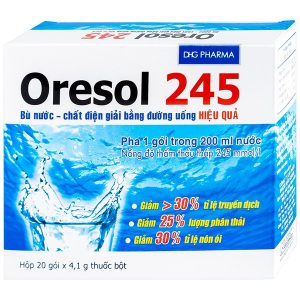 Oresol 245 Dhg H/ 20 gói