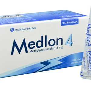 Medlon Methylprednisolon 4mg Dhg (H/100v)