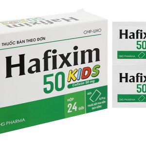 Hafixime 50mg Kids Dhg H/24 gói
