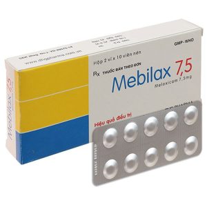 Mebilax 7.5 Meloxicam 7.5mg Dhg (H/20v)