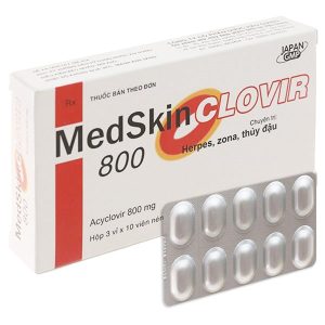 Medskin Acyclovir 800mg Dhg (H/30v)