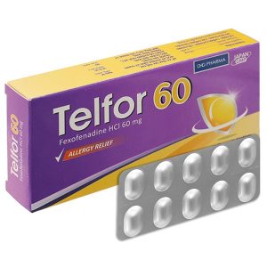 Telfor 60mg Fexofenadin Dhg (H/20v)