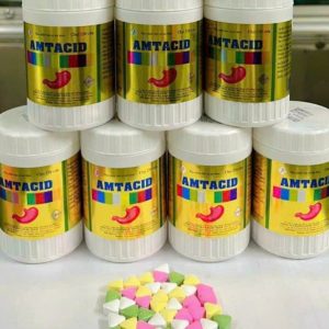 Amtacid viên ngậm nhiều màu Chai/250 viên