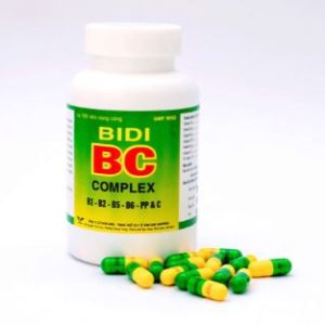 BC Complex hàm lượng cao Bidiphar C/100 nang