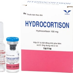 Hydrocortisone 100mg Kabi Hộp 1 cặp
