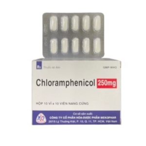 Cloramphenicol 250mg Mekophar (H/100v) (Nang Cứng)