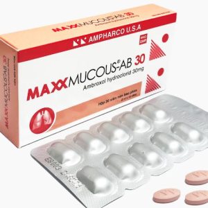Maxxmucous Ambroxol 30mg Ampharco H/30 viên