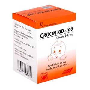 Crocin Kid Cefixim 100mg Pymepharco (H/25gói)