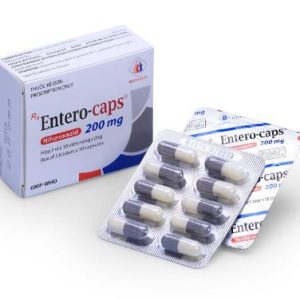 Entero Caps Nifuroxazid 200mg Domesco (H/30v)