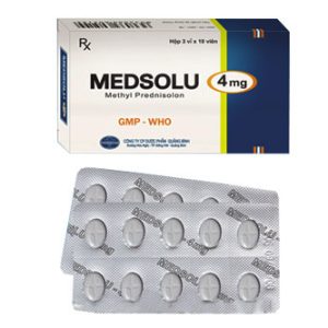 Medsolu 4 Methyl 4 mg Quảng Bình H/30
