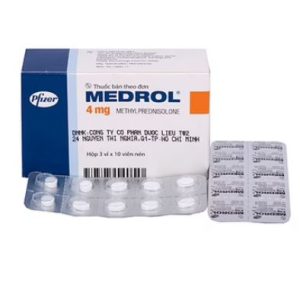 Medrol 4 Methylprednison 4mg Pfizer (H/30v)