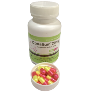 Donalium 20 Domperidon 20mg (C/100 Viên nang)