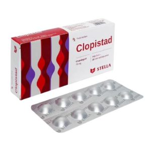 Clopistad Clopidrogel 75mg Stella (H/30v)