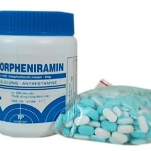 Clopheniramin 4mg Thành Nam C/500 viên nén 2 lớp