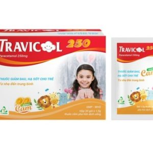 Travicol 250mg Paracetamol 250 mg TV H/30 gói