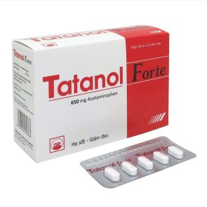 Tatanol Fort 650mg vỉ Pymepharco H/150