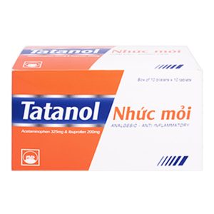 Tatanol Nhức Mỏi Pymephaco H/100