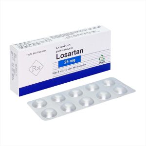 Losartan 25mg Tv.Pharm H/30 viên