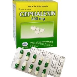 Cephalexin 500mg Tw25 (H/100v)