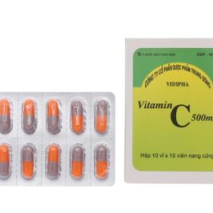Vitamin C 500mg Vidipha H/100v Nang