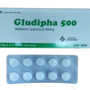 Gludipha 500 Metformin 500 mg Vidipha H/50v