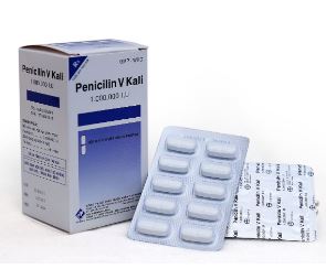Penicilin V Kali 1.000.000 IU Vidipha (H/100v)