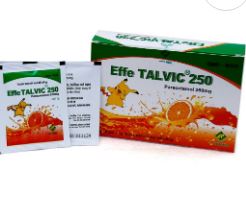 Effertalvic 250 Paracetamol 250mg H/18 gói