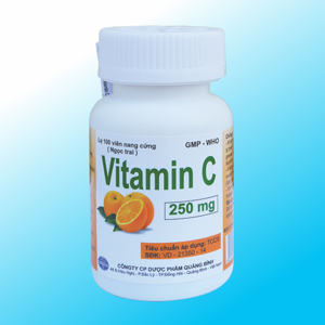 Vitamin C 250mg Quảng Bình C/100 Nang