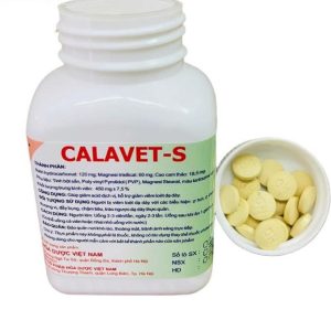 CALAVET-S Chai 100 viên nén