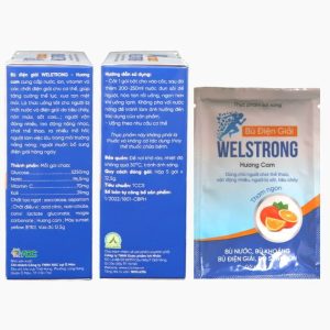 Bù Điện Giải Welstrong Hương Cam Ích Nhân (H/5g/12.5gr)