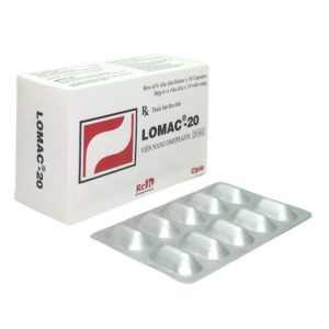Lomac vỉ nhôm Omeprazole Capsules 20mg Cipla H/60 viên