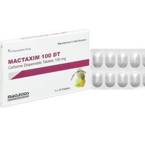 Cefixim 100 mg Mactaxim H/10 viên nén phân tán