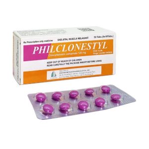 Clonestyl Clorphenesin 125mg Boston (H/50v)