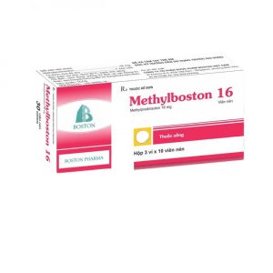 Methylboston Methylprednisolon 16mg Boston (H/30v Nén)