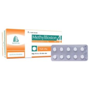 MethylBoston Methyprednisolon 4mg Boston (H/100v)