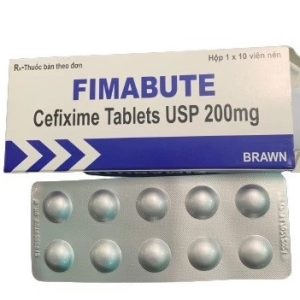 Cefixime 200 mg Fimabute  Tablets Usp Brawn H/10 viên HD 11/2024