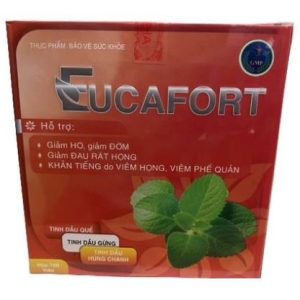 Giảm Ho Eucafort đỏ H/100v (eugica đỏ) [5 tặng 3]