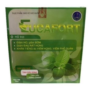 Giảm Ho Eucafort xanh H/100v (eugica xanh) [5 tặng 3]