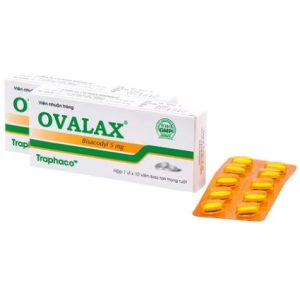 Ovalax Bisacodyl 5mg Traphaco (H/10v)