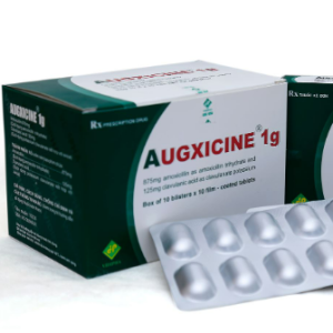 Augxicine Amoxicillin 1g Vidipha H/100v