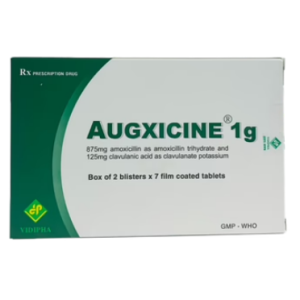 Augxicine Amoxicillin 1g Vidipha H/14v