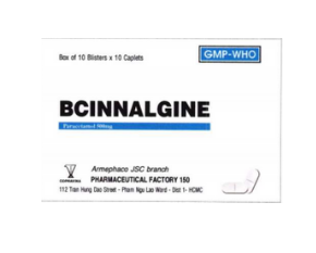 Bcinalgin paracetamol 500mg Cophavina H/100 viên
