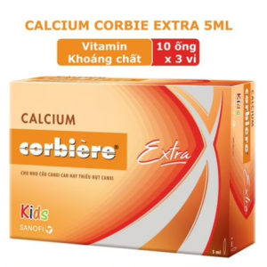 Calcium Corbiere KID Sanofi (Hộp/30ống/5ml)