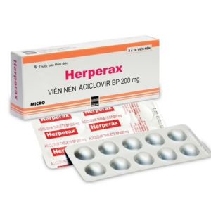 Aciclovir 200mg Herperax Micro (H/30v)