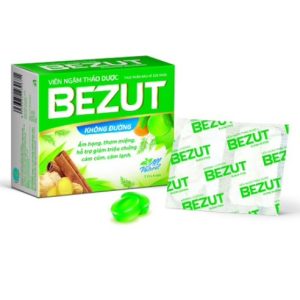 Bezut xanh lá không đường H/20 viên ngậm