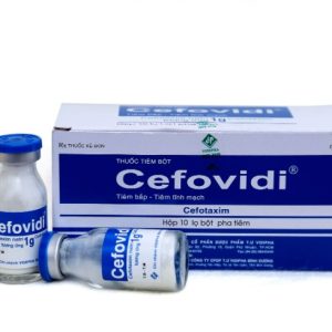 Cefovidi Cefotaxim 1g H/10 lọ/1gr