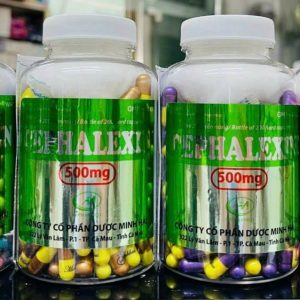 Cephalexin 500mg Minh Hải C/200 viên nang