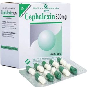 Cephalexin 500mg Vidipha (H/100v)