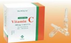 Vitamin C 100mg/2ml Vidipha H/100 ống
