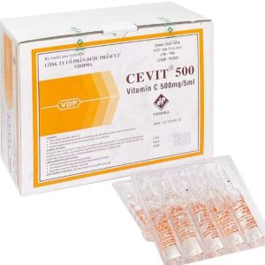 Cevit 500 Vitamin C 500mg/5ml Vidipha (H/100 ống)